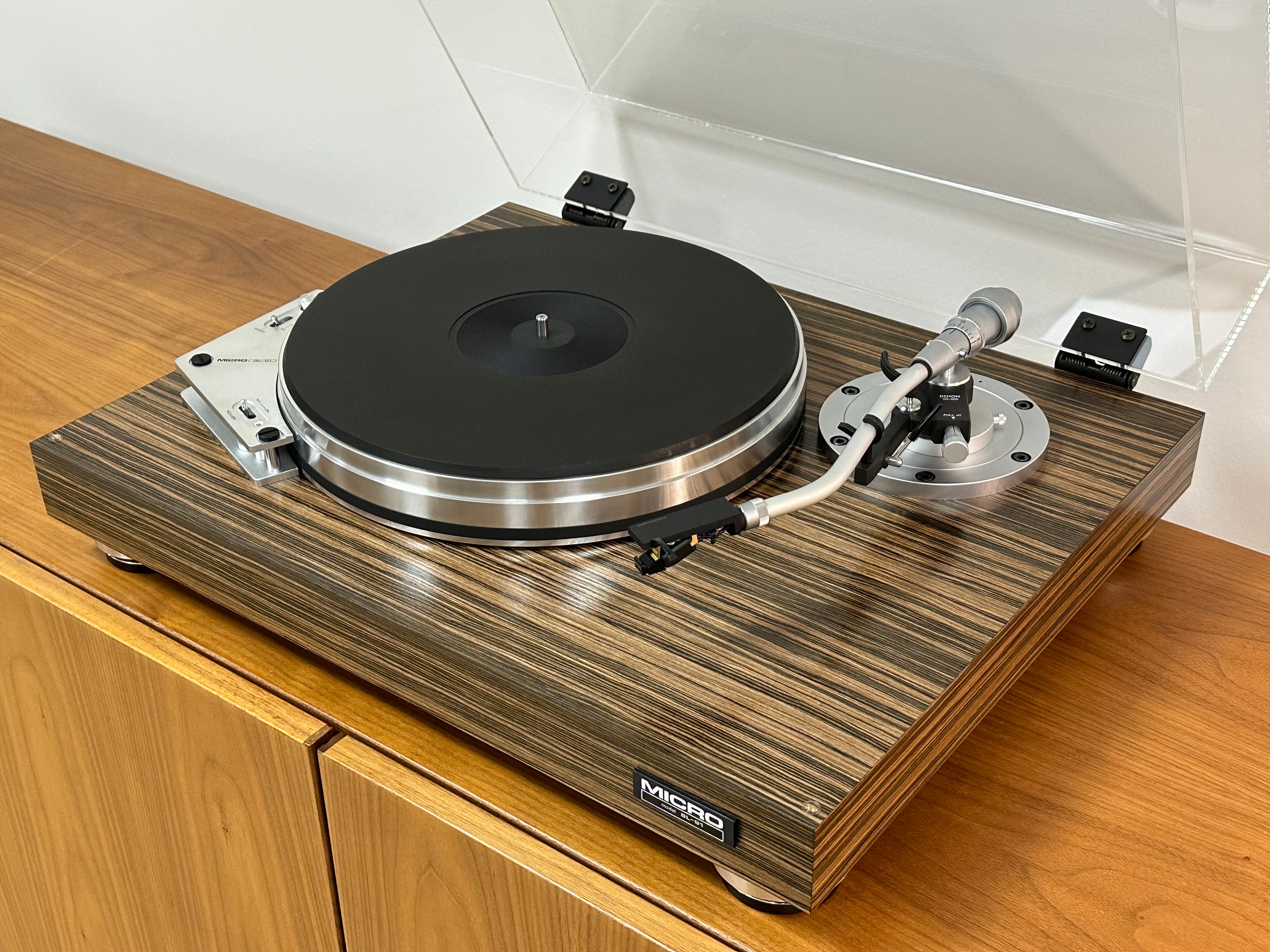 Micro Seiki BL-91 in Zebrano