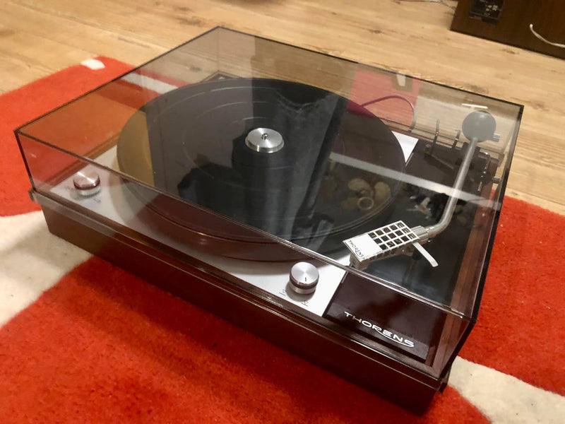 Thorens TD-150 MKI MKII Smoked compatible stofkap