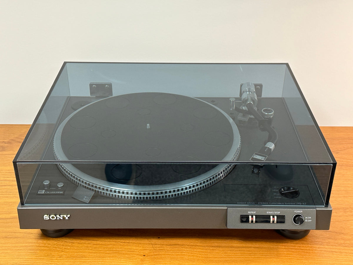 Sony PS-X7, PSX7 Smoked Dust Cover - IntoVinyl.com