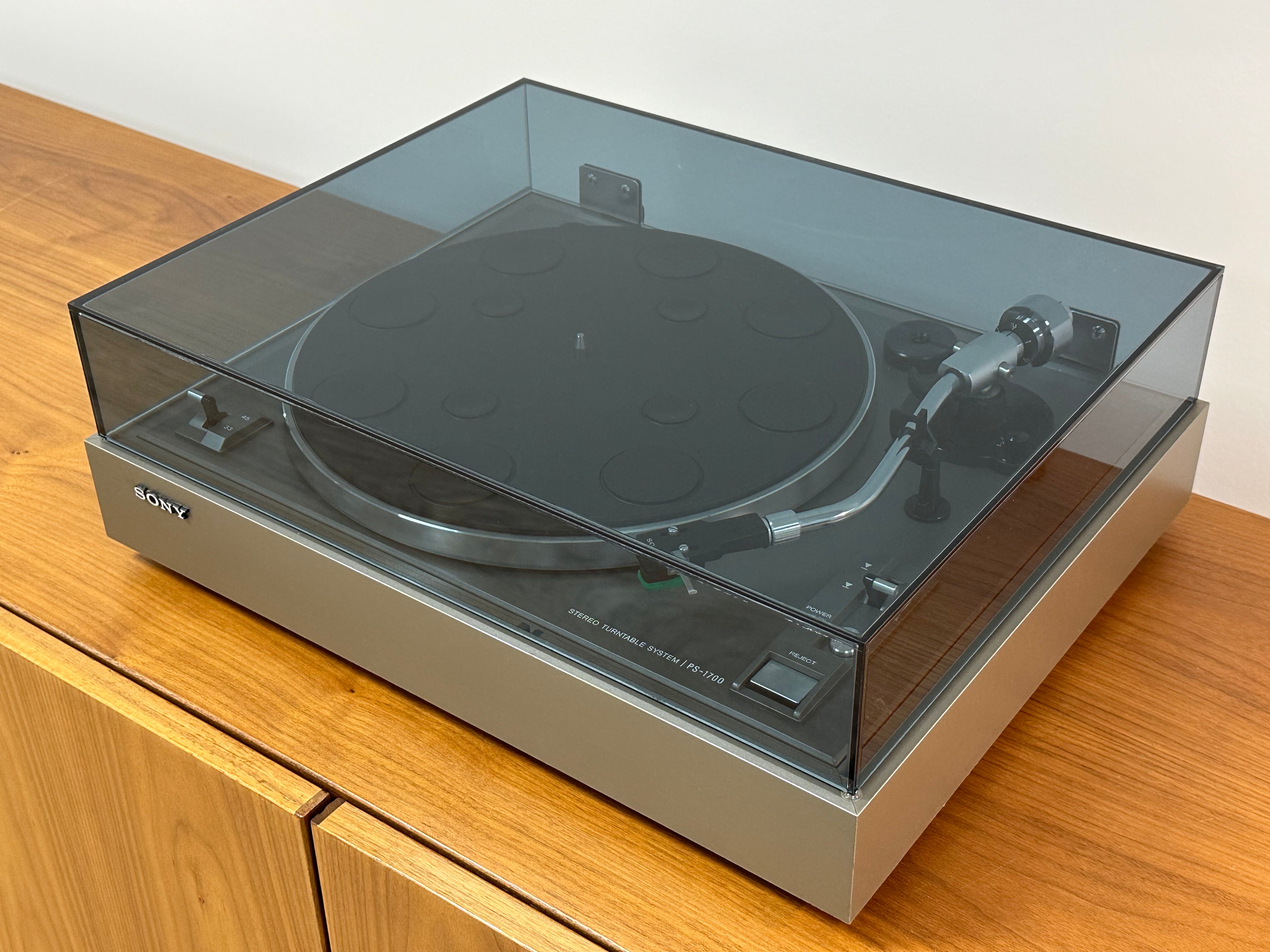 Sony PS-2700, PS2700 Smoked Dust Cover - IntoVinyl.com