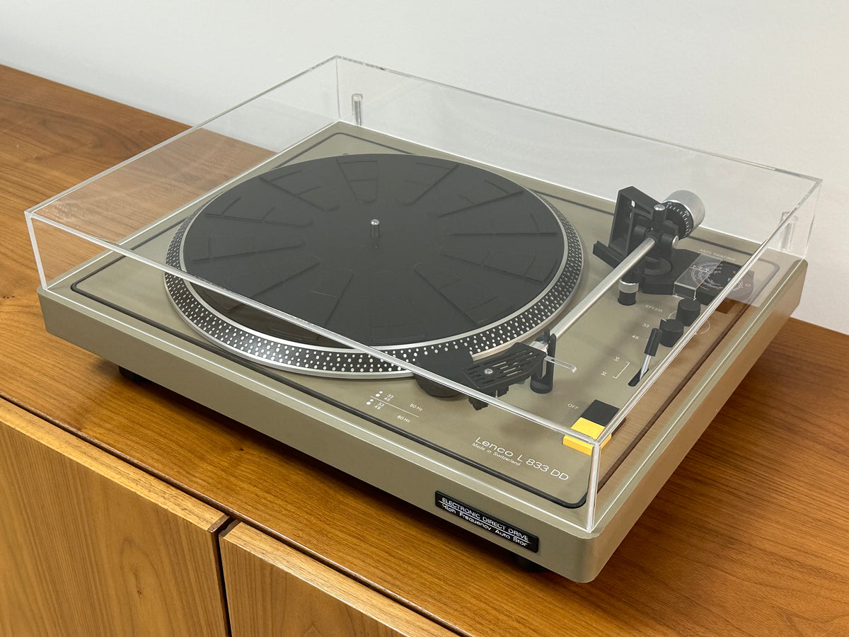 Lenco L830 DD Dust Cover - IntoVinyl.com