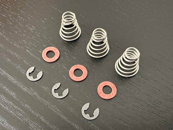 Thorens TD-124 motor mounting springs (set of 3 suspension springs)