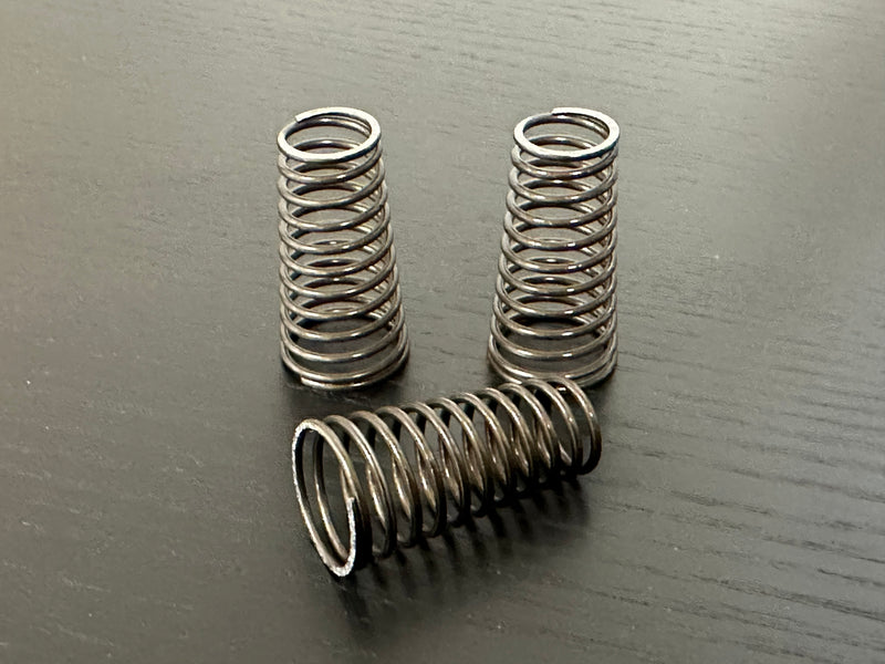 Thorens TD 125 126 127 MKI MKII  set of 3 suspension springs