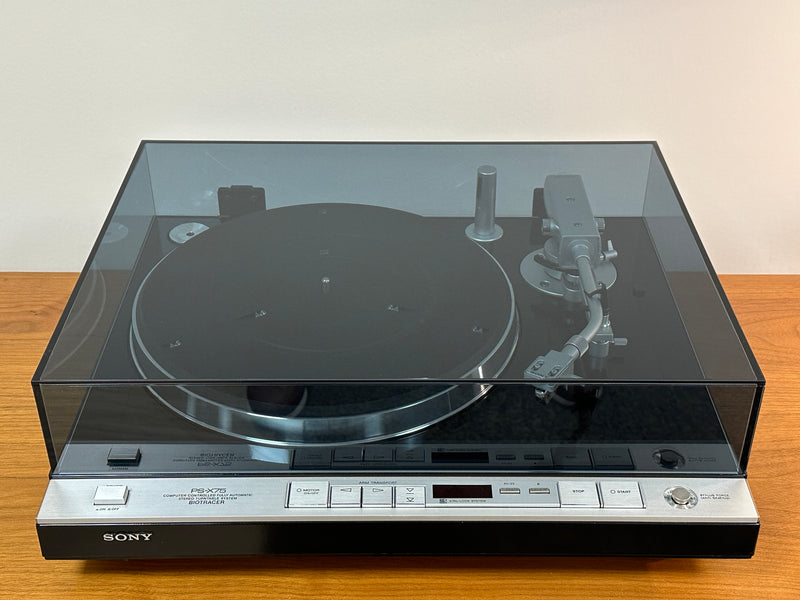 Sony PS-X65 Smoked Compatible Dust Cover