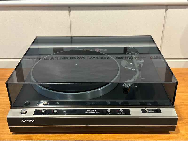 Sony PS-X50 Smoked Compatible Dust Cover