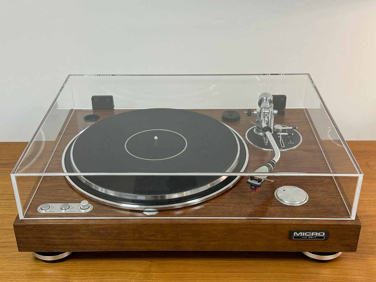 Micro Seiki DQ-7, DQ7 Compatible Dust Cover - IntoVinyl.com