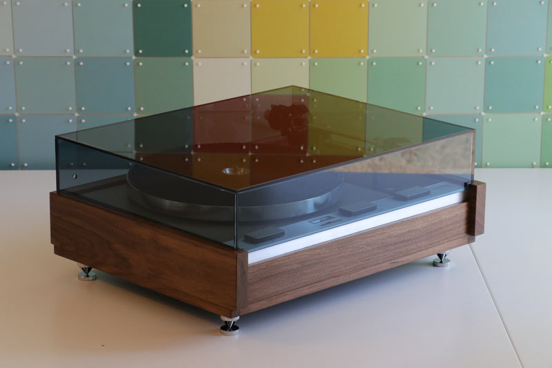 Thorens TD-125 MKI MKII Smoked compatible stofkap