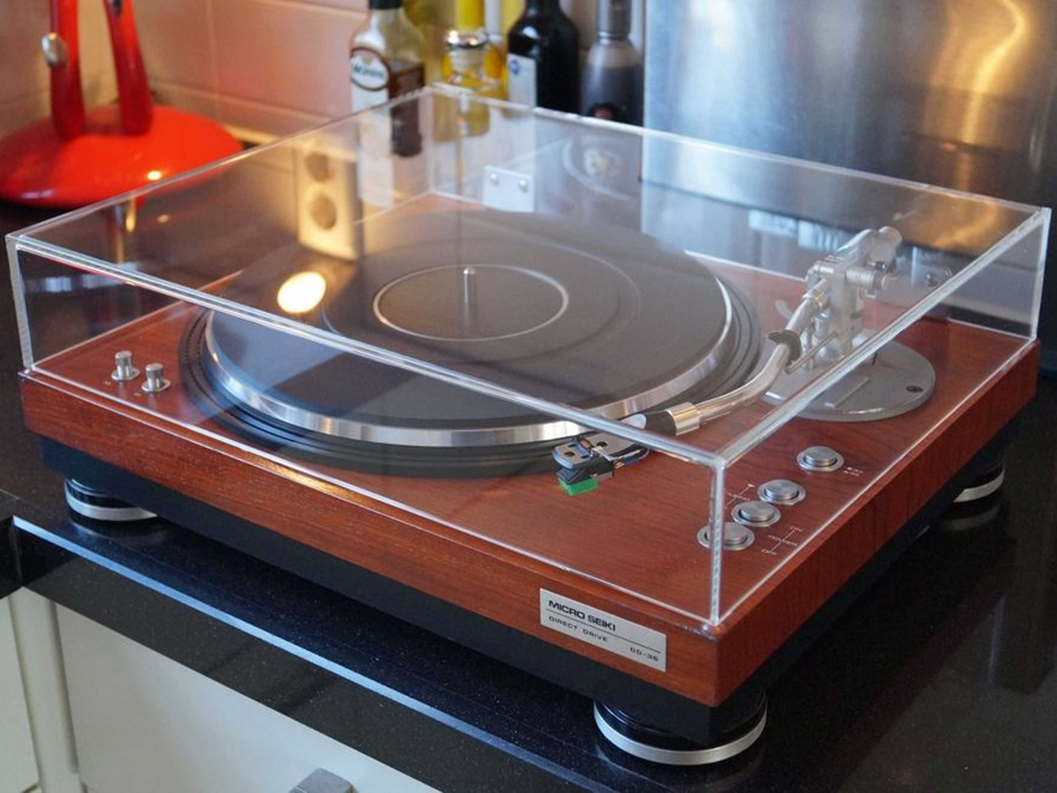 Micro Seiki DD-35, DD35 Compatible Dust Cover - IntoVinyl.com