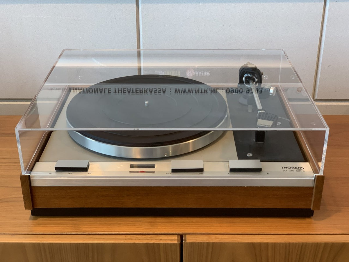 Thorens TD-125 MKI MKII Compatible Dust Cover - IntoVinyl.com