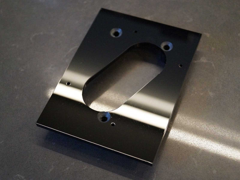 Carte Black Acrylique Board pour le bras pour Thorens TD160 MKI MK II pour SME 3009