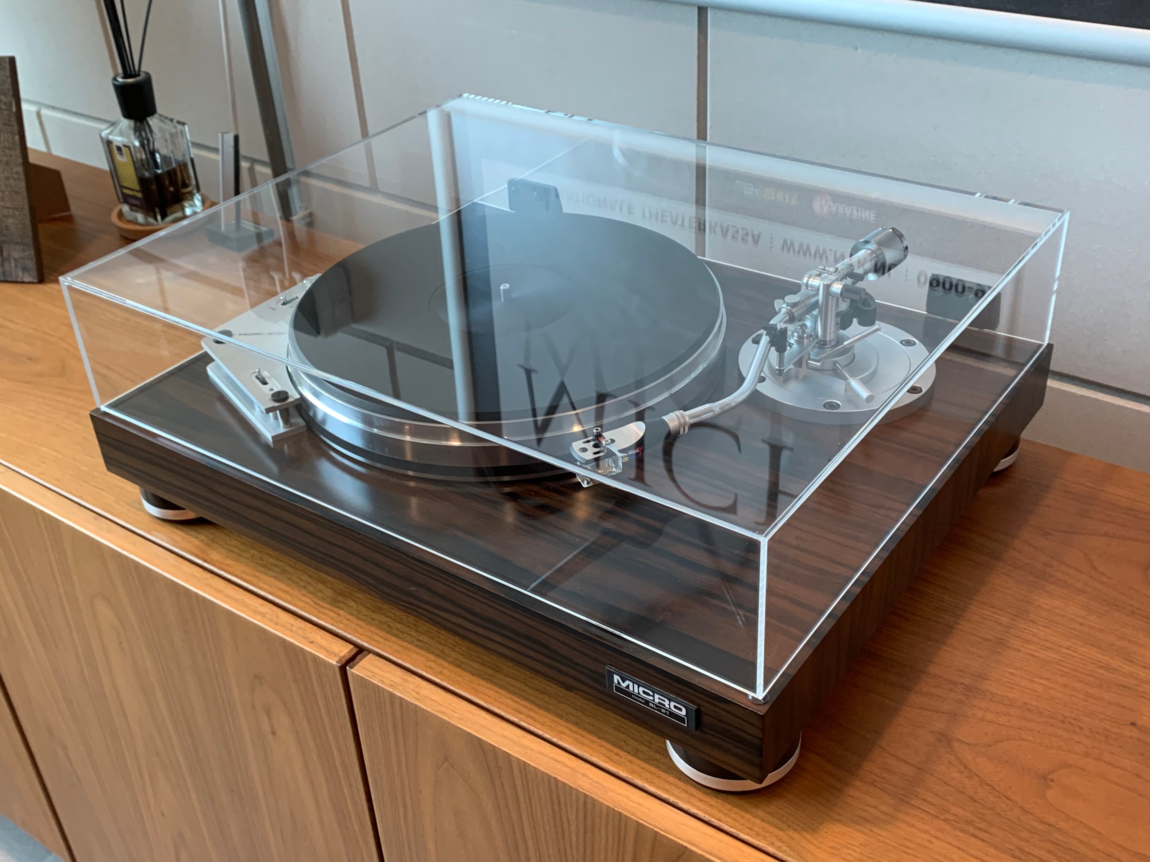 Micro Seiki BL-91, BL91 Compatible Dust Cover - IntoVinyl.com