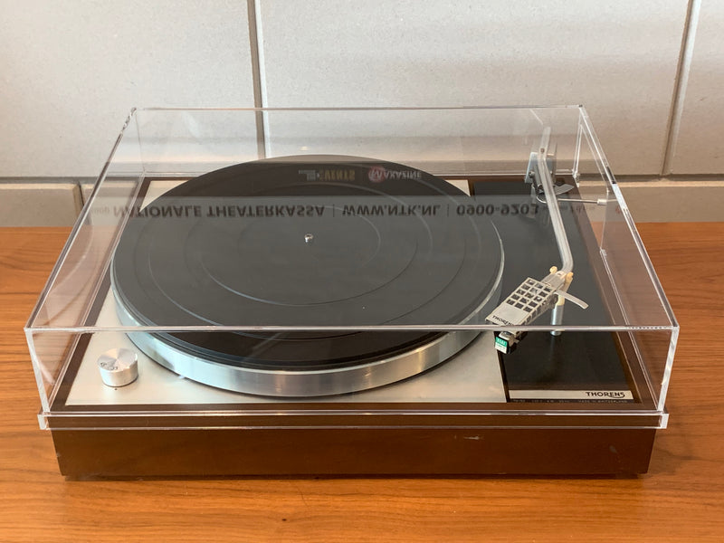 IntoVinyl Smoked Dust Cover For Thorens TD 125 MKI / MKII Turntable