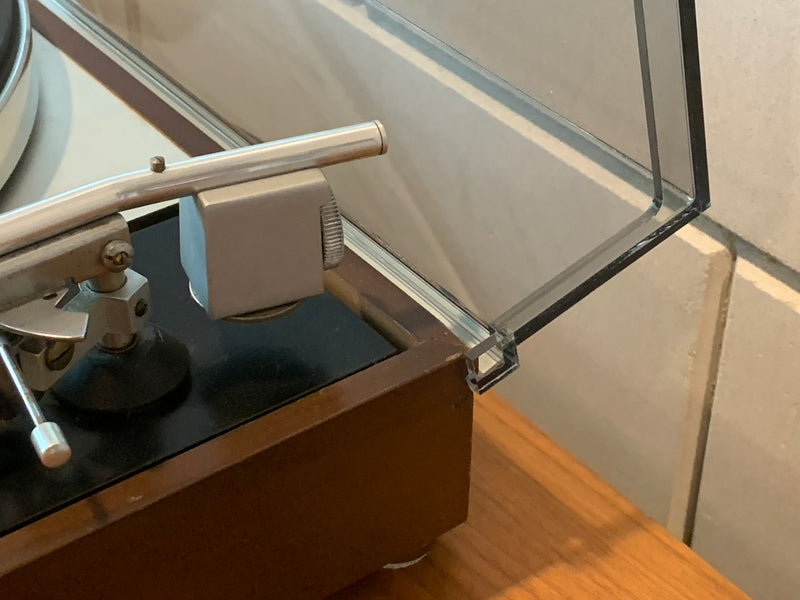 Thorens TD-150 MKI MKII Smoked compatible stofkap