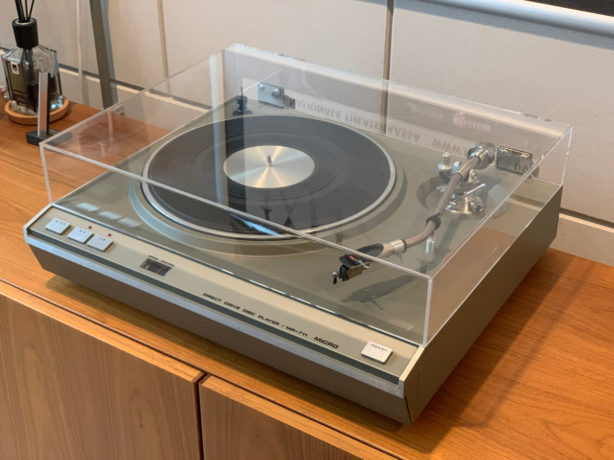 Micro Seiki MR-711, MR711 Compatible Dust Cover - IntoVinyl.com