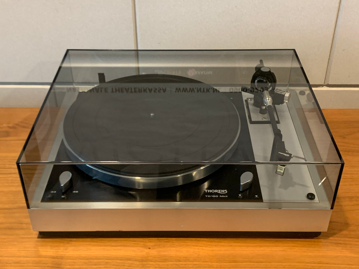 Thorens TD-160 MKII, MKIII, MKIV, MKV Smoked Compatible Dust Cover