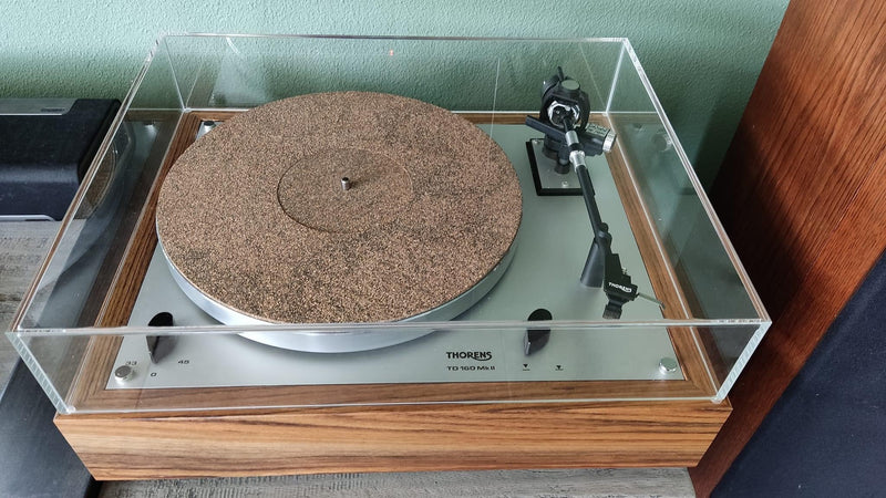 Cubierta de polvo compatible universal Thorens TD 145 160 165 166 MKI MKII 
