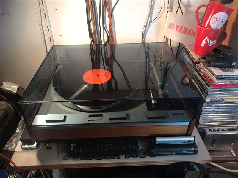 Thorens TD-125 MKI MKII Smoked compatible stofkap