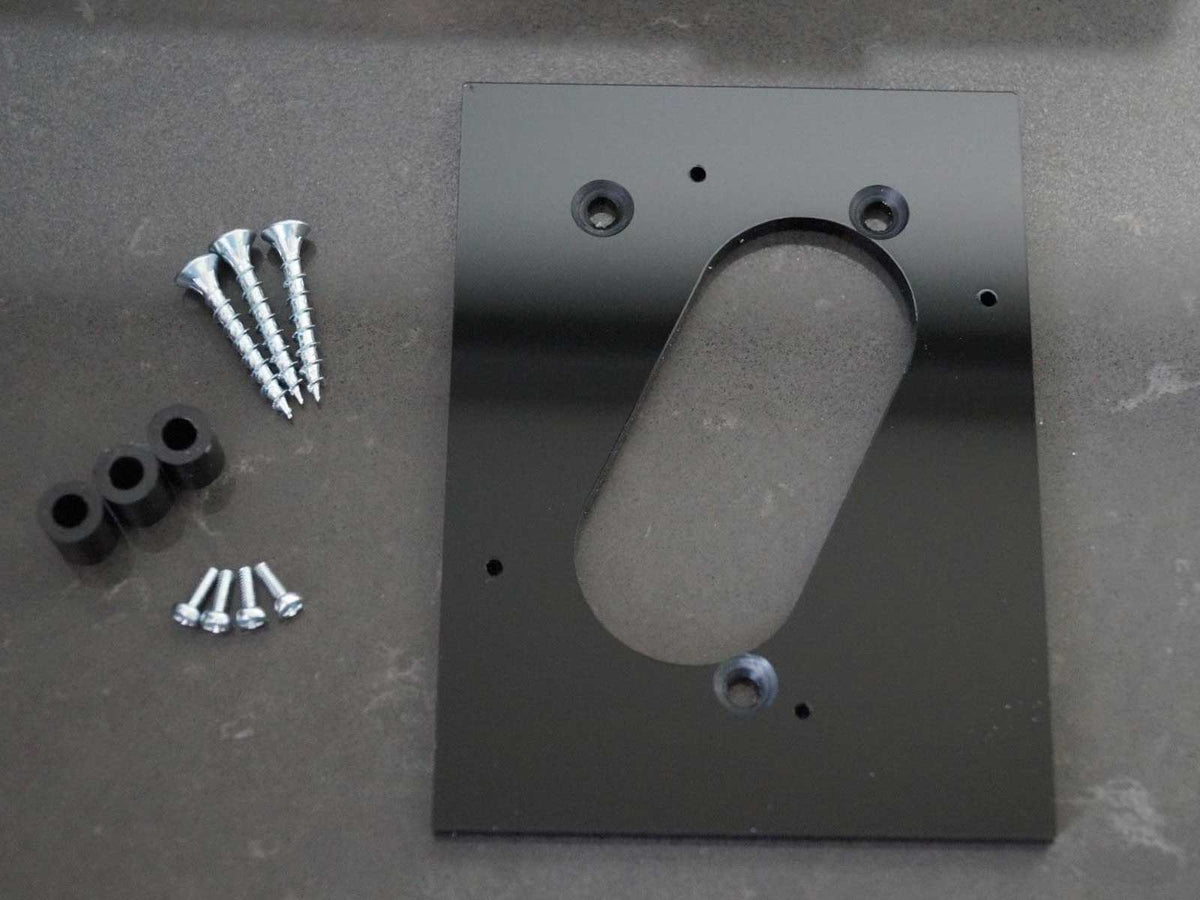 Black Acrylic Tonearm board for Thorens TD160 MKI MK II for SME 3009